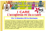 10 e 12/12: I CARE, l'accoglienza mi sta a cuore